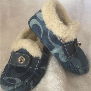 Coach slippers for infant 3